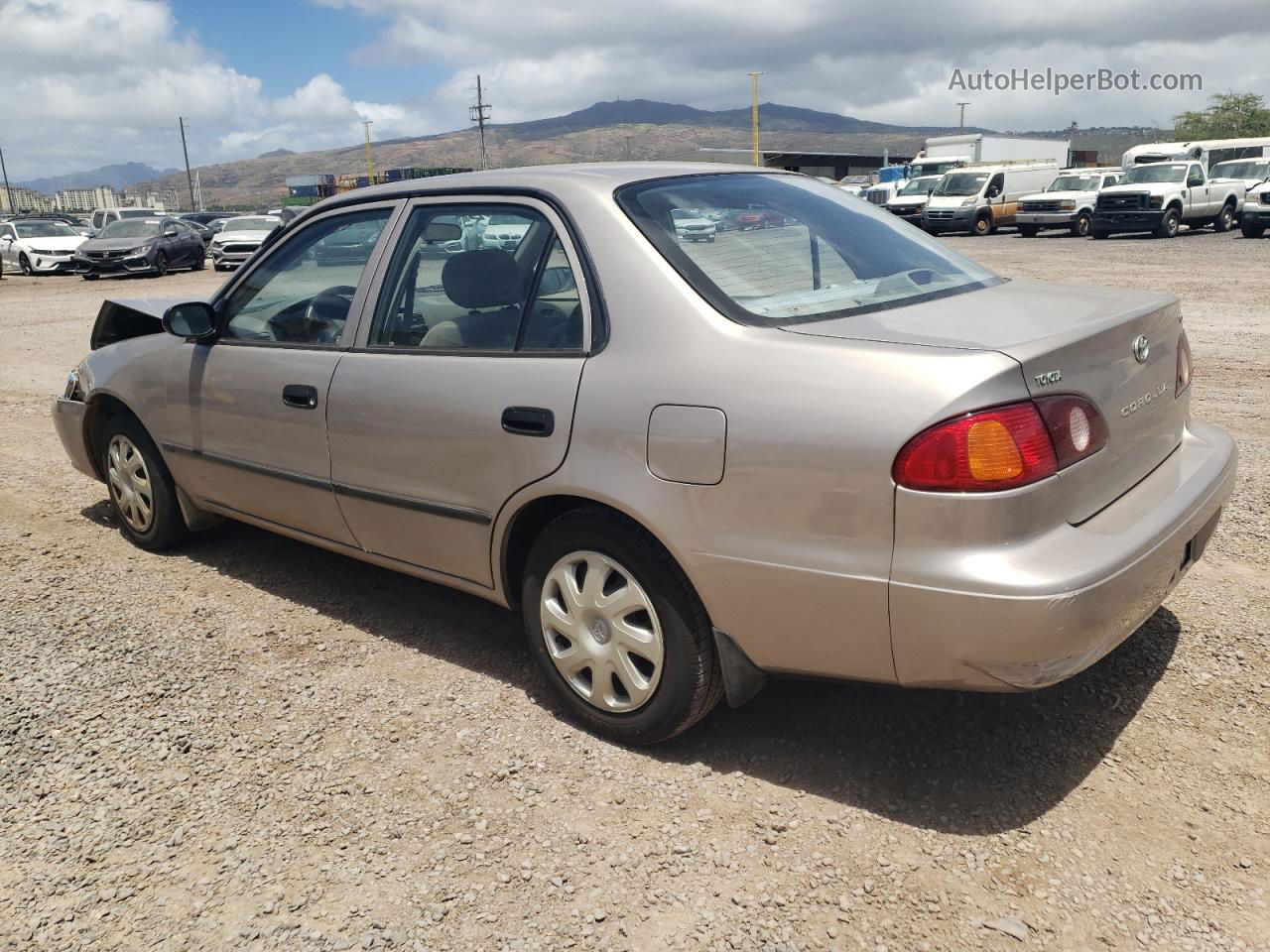 2002 Toyota Corolla Ce Gold vin: 1NXBR12E22Z651036