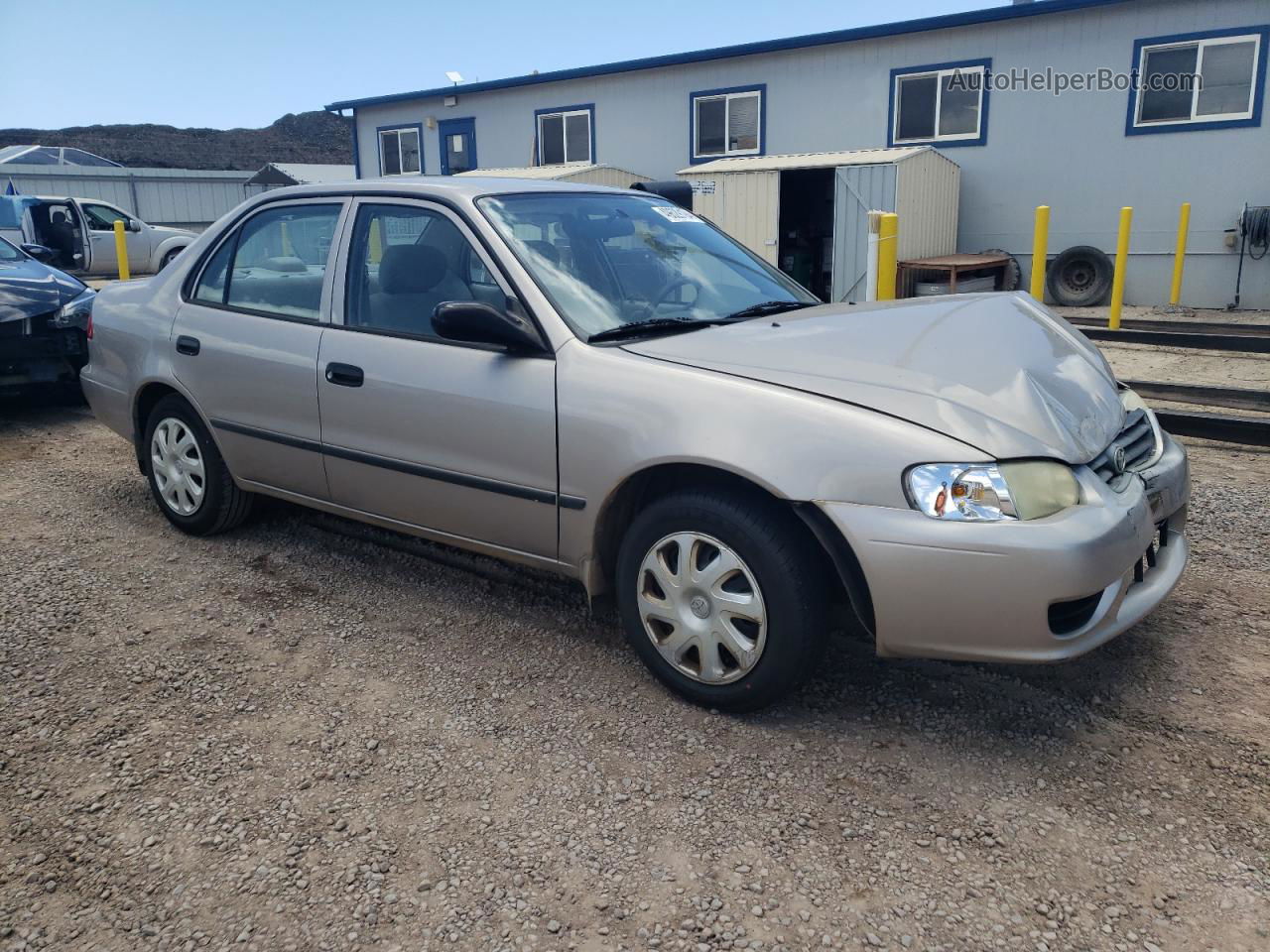 2002 Toyota Corolla Ce Золотой vin: 1NXBR12E22Z651036