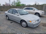 2002 Toyota Corolla S Silver vin: 1NXBR12E32Z629367