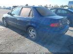 2002 Toyota Corolla Le Blue vin: 1NXBR12E42Z568661