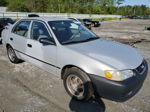 2002 Toyota Corolla Ce Silver vin: 1NXBR12E42Z604185