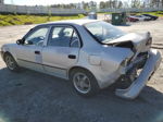 2002 Toyota Corolla Ce Silver vin: 1NXBR12E42Z604185