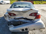 2002 Toyota Corolla Ce Silver vin: 1NXBR12E42Z604185