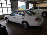 2002 Toyota Corolla Ce White vin: 1NXBR12E42Z640121