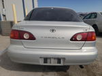 2002 Toyota Corolla Ce Silver vin: 1NXBR12E42Z650695