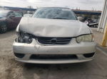 2002 Toyota Corolla Ce Silver vin: 1NXBR12E42Z650695