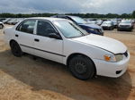 2002 Toyota Corolla Ce White vin: 1NXBR12E52Z590216