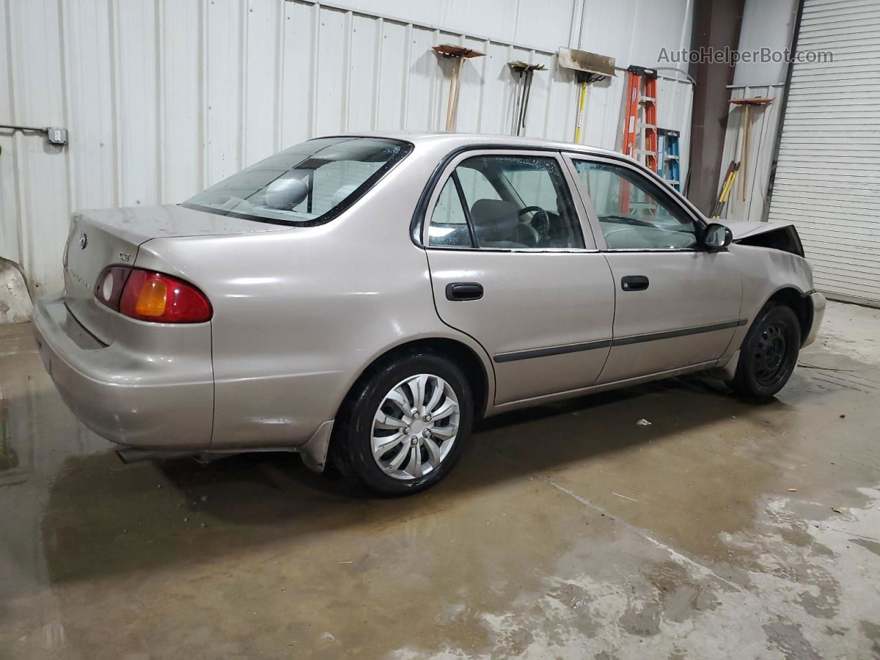 2002 Toyota Corolla Ce Tan vin: 1NXBR12E52Z653816