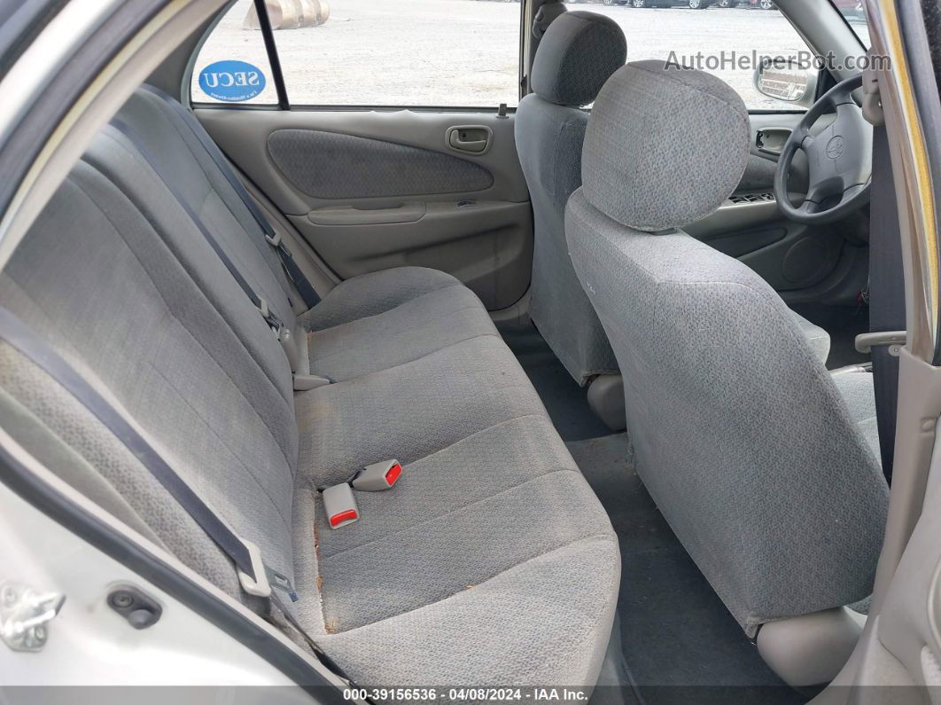 2002 Toyota Corolla Le Silver vin: 1NXBR12E62Z564479