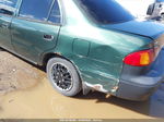 2002 Toyota Corolla Ce Green vin: 1NXBR12E72Z649086