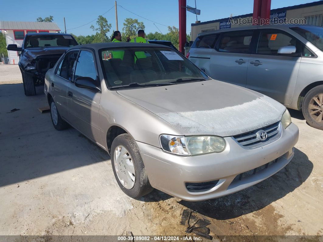 2002 Toyota Corolla Ce Gold vin: 1NXBR12E72Z651209