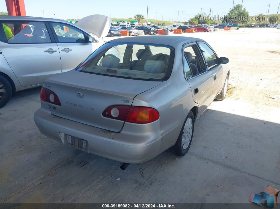 2002 Toyota Corolla Ce Gold vin: 1NXBR12E72Z651209