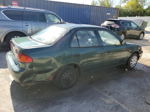 2002 Toyota Corolla Ce Green vin: 1NXBR12E82Z592834