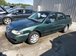 2002 Toyota Corolla Ce Green vin: 1NXBR12E82Z592834