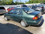 2002 Toyota Corolla Ce Green vin: 1NXBR12E82Z592834