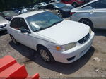 2002 Toyota Corolla Le White vin: 1NXBR12E82Z607557