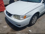 2002 Toyota Corolla Le White vin: 1NXBR12E82Z607557