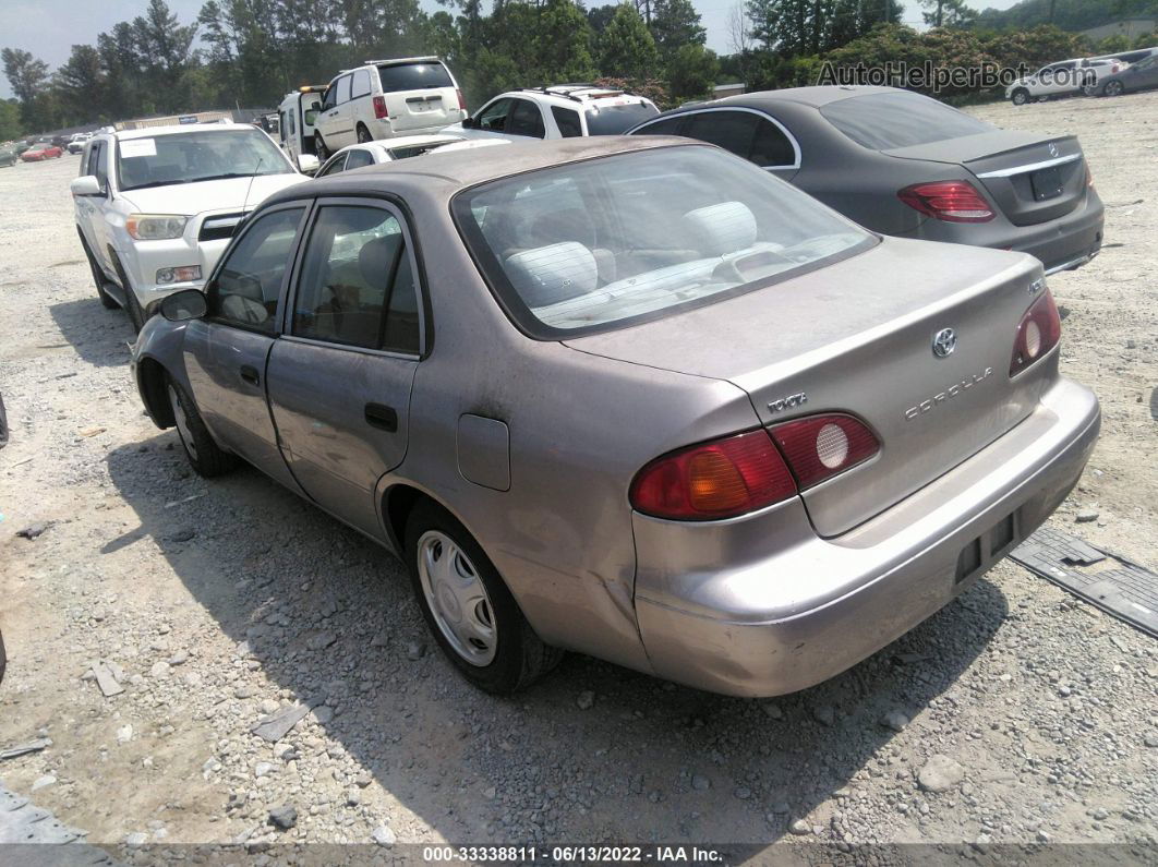 2002 Toyota Corolla Ce Beige vin: 1NXBR12E82Z653745