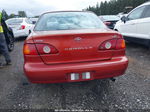 2002 Toyota Corolla Le Orange vin: 1NXBR12E92Z578876