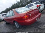 2002 Toyota Corolla Le Orange vin: 1NXBR12E92Z578876