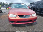 2002 Toyota Corolla Le Orange vin: 1NXBR12E92Z578876