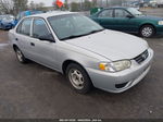 2002 Toyota Corolla Ce Silver vin: 1NXBR12E92Z619233