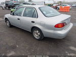 2002 Toyota Corolla Ce Silver vin: 1NXBR12E92Z619233