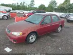 2002 Toyota Corolla Ce Red vin: 1NXBR12E92Z642172