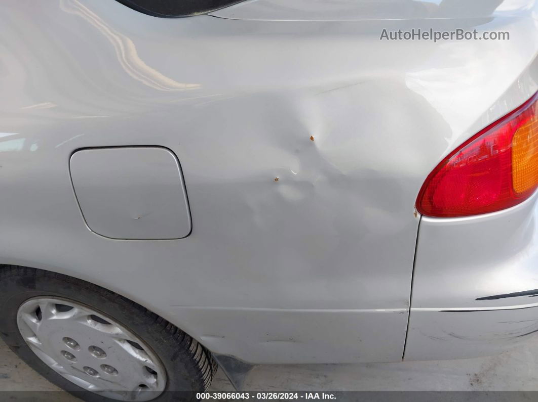 2002 Toyota Corolla Ce/le/s Silver vin: 1NXBR12E92Z649185