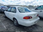 2002 Toyota Corolla Le White vin: 1NXBR12EX2Z611660