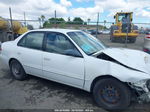 2002 Toyota Corolla Le White vin: 1NXBR12EX2Z611660