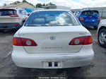 2002 Toyota Corolla Le White vin: 1NXBR12EX2Z611660