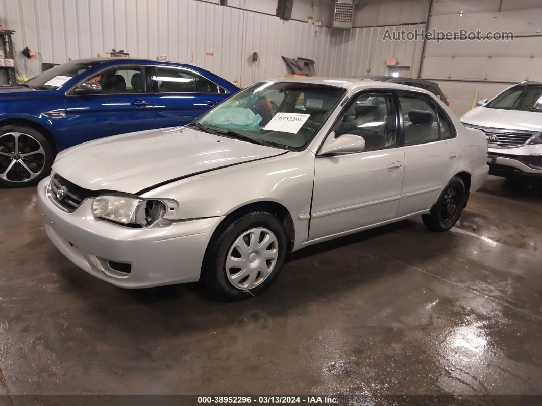 2002 Toyota Corolla Le Silver vin: 1NXBR12EX2Z622495