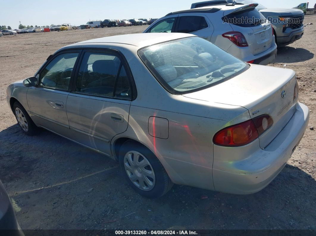 2002 Toyota Corolla Le Silver vin: 1NXBR12EX2Z642276