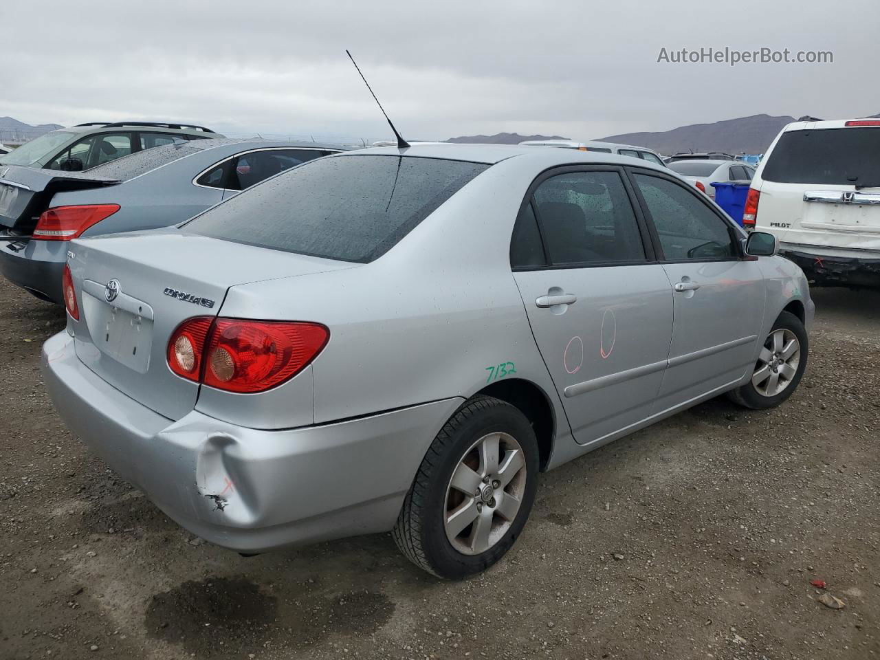 2005 Toyota Corolla Ce Silver vin: 1NXBR30E05Z392162