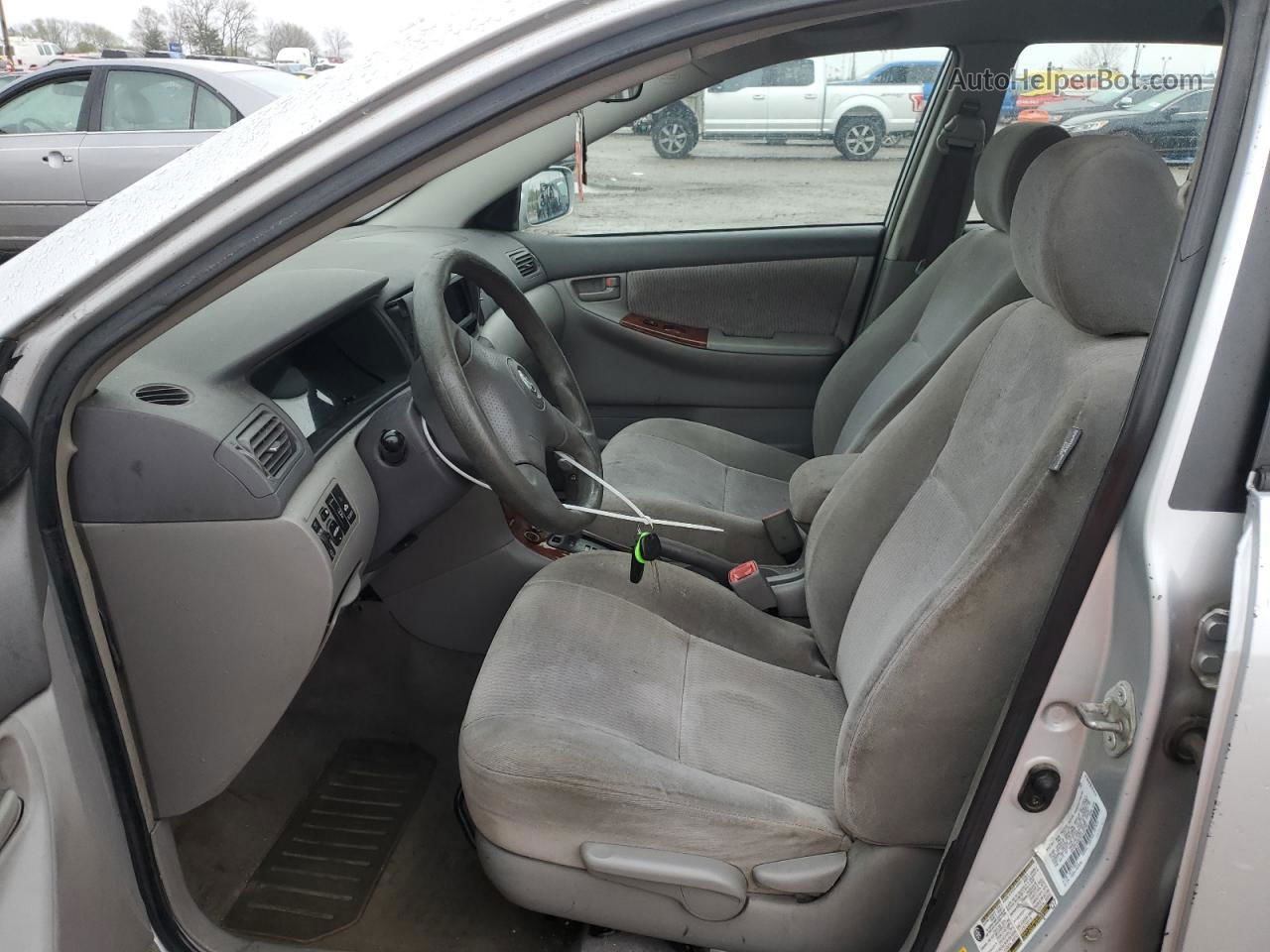 2005 Toyota Corolla Ce Silver vin: 1NXBR30E05Z446740