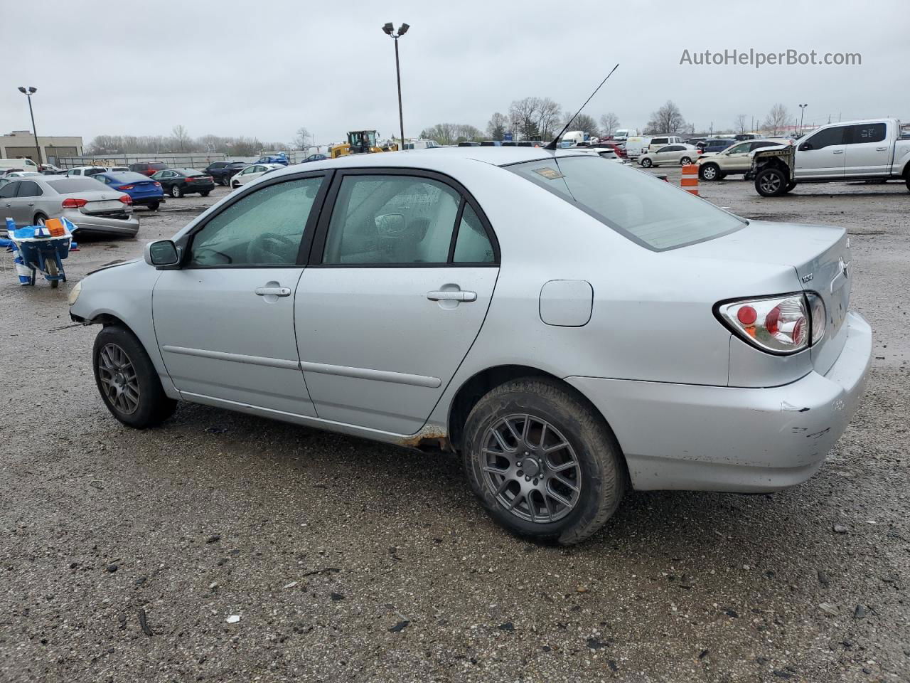 2005 Toyota Corolla Ce Silver vin: 1NXBR30E05Z446740