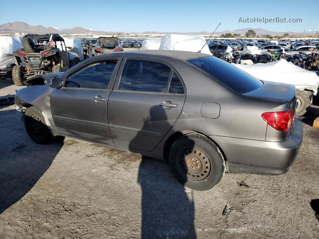 2005 Toyota Corolla Ce Gray vin: 1NXBR30E05Z460685