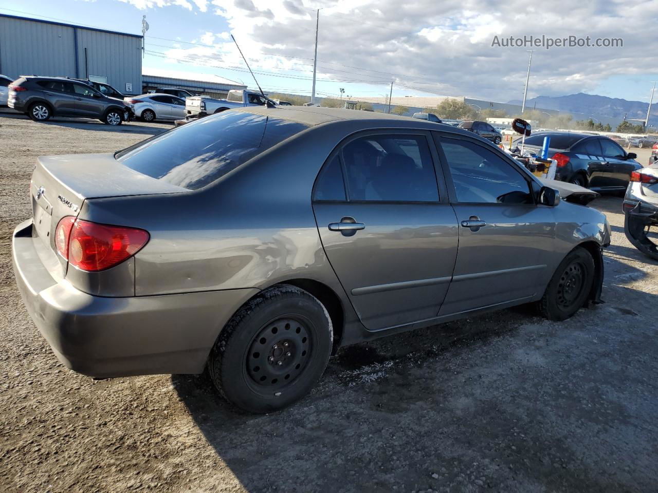 2005 Toyota Corolla Ce Серый vin: 1NXBR30E05Z460685