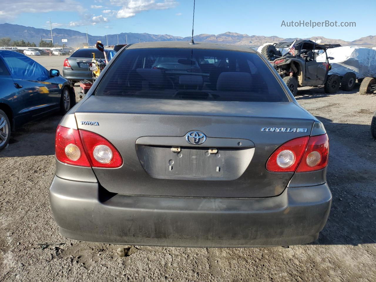 2005 Toyota Corolla Ce Gray vin: 1NXBR30E05Z460685