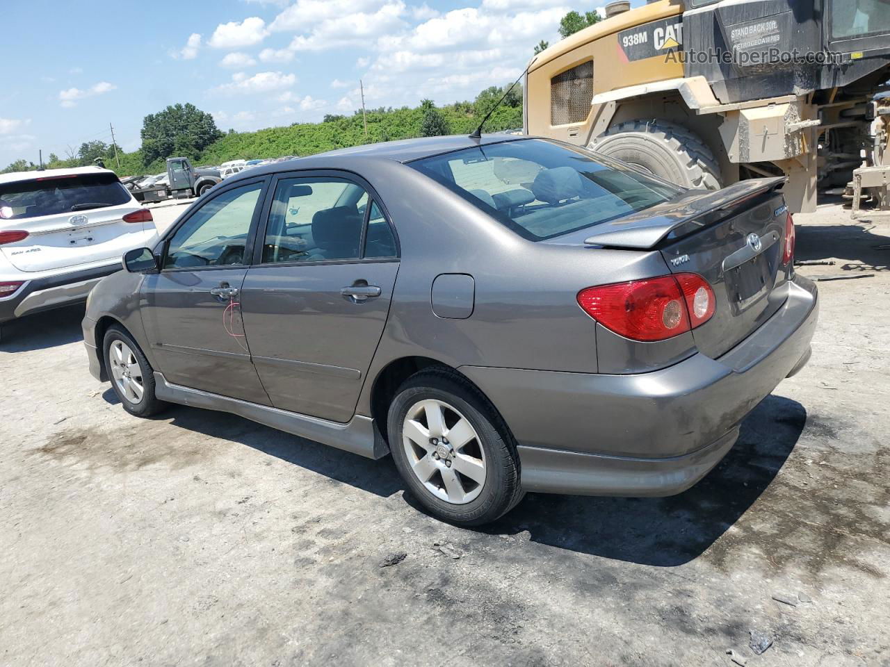 2005 Toyota Corolla Ce Gray vin: 1NXBR30E15Z490438