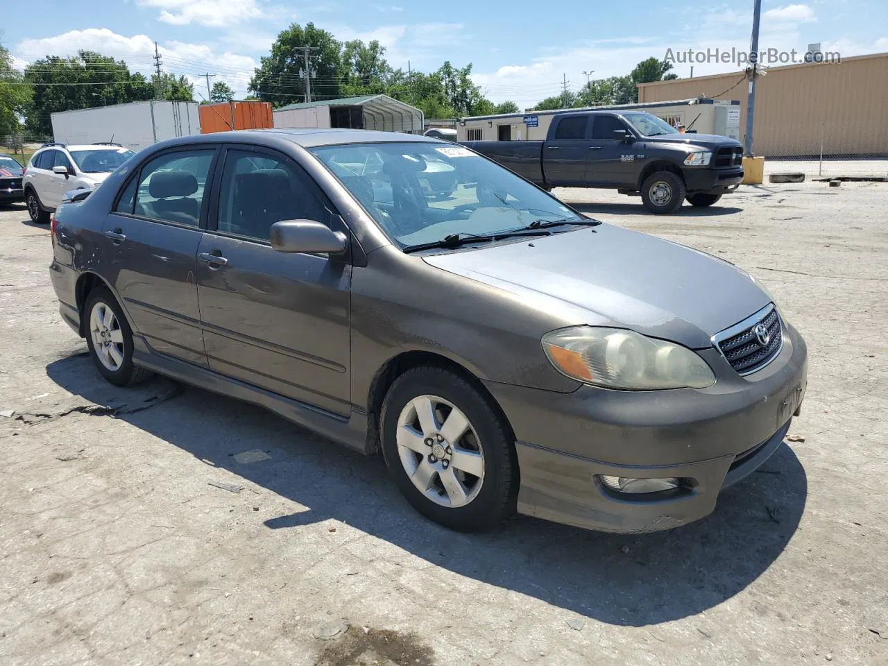 2005 Toyota Corolla Ce Gray vin: 1NXBR30E15Z490438