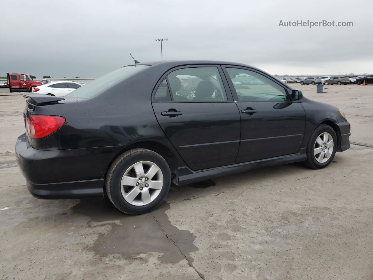 2005 Toyota Corolla Ce Black vin: 1NXBR30E15Z552310