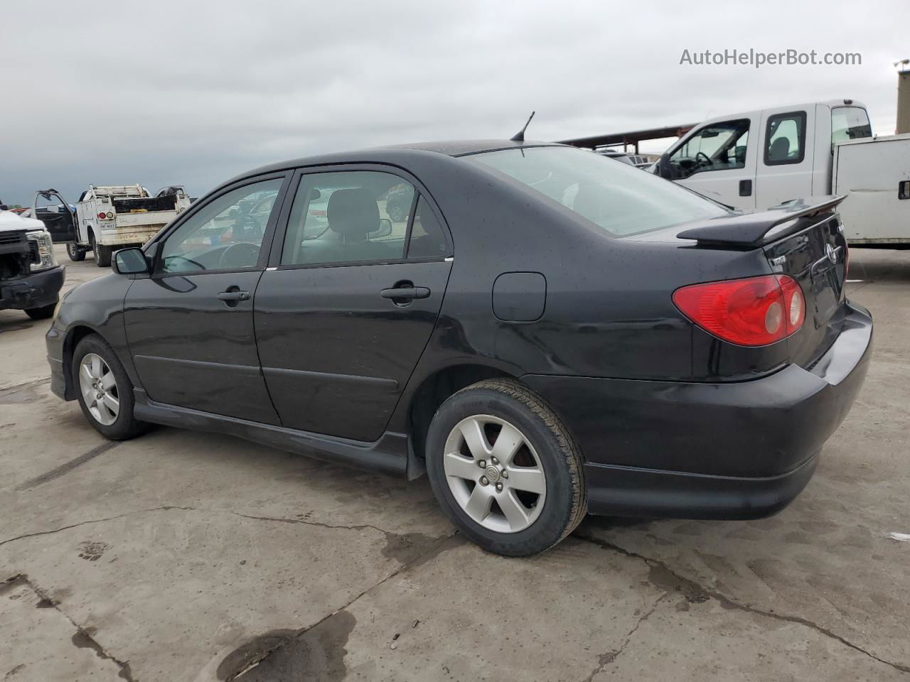 2005 Toyota Corolla Ce Black vin: 1NXBR30E15Z552310