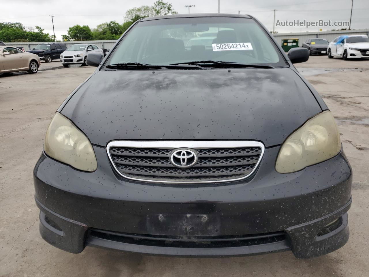 2005 Toyota Corolla Ce Black vin: 1NXBR30E15Z552310