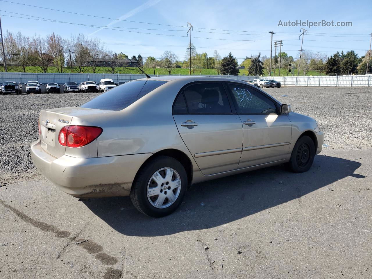 2008 Toyota Corolla Ce Gold vin: 1NXBR30E18Z962139