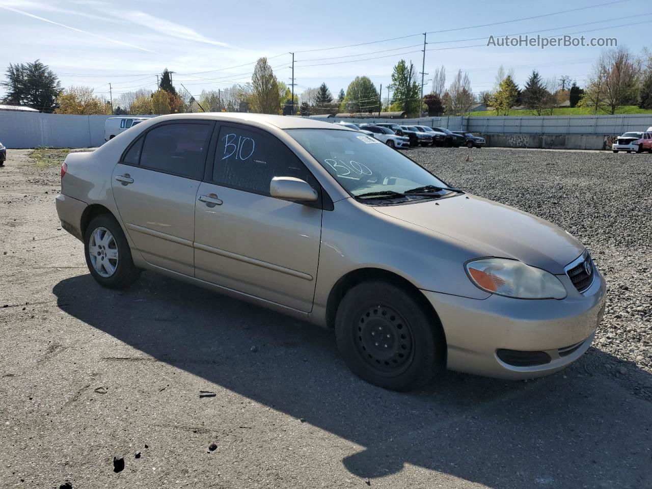 2008 Toyota Corolla Ce Gold vin: 1NXBR30E18Z962139