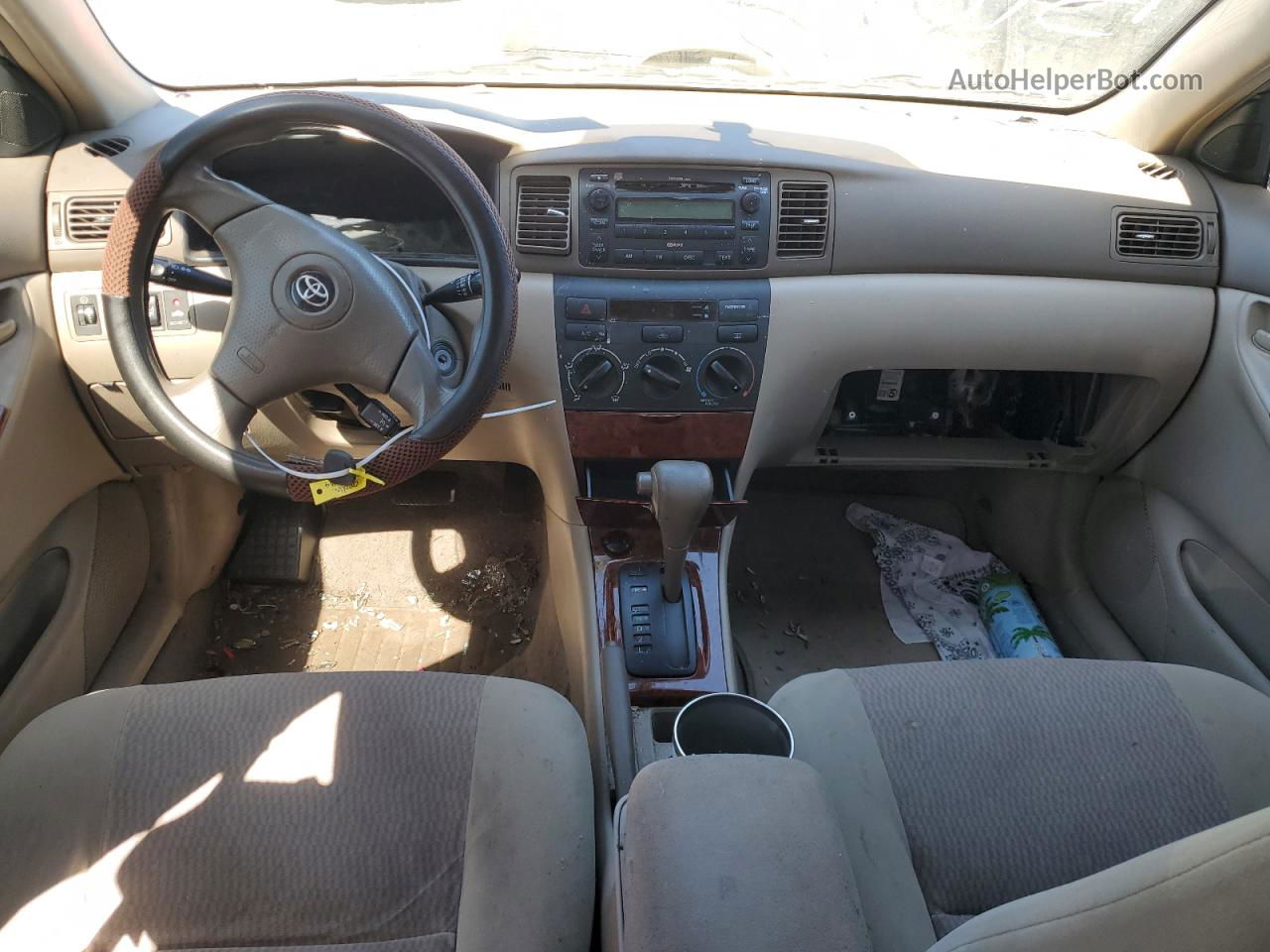 2008 Toyota Corolla Ce Gold vin: 1NXBR30E18Z962139