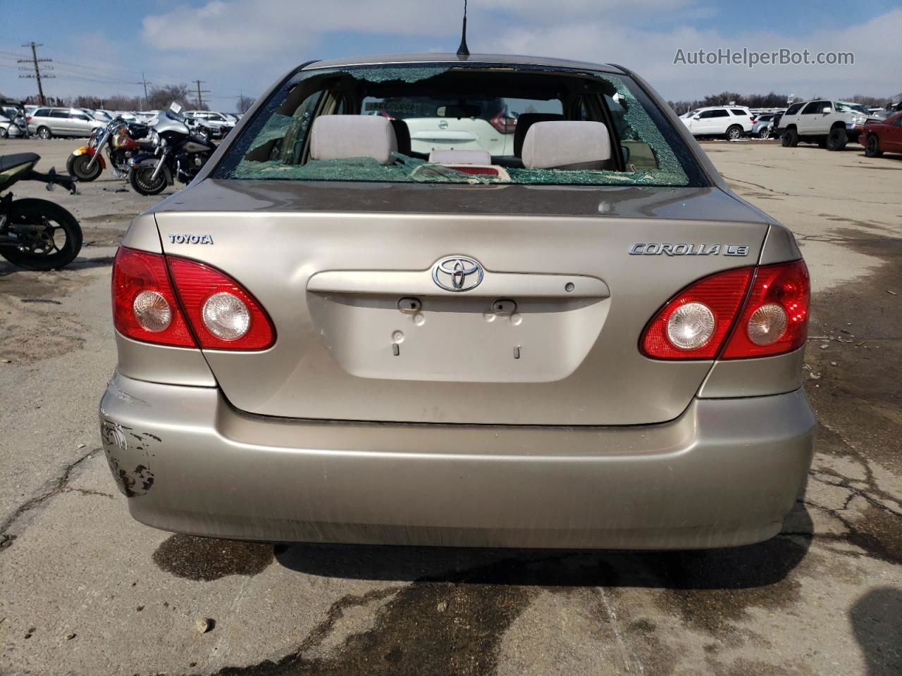 2005 Toyota Corolla Ce Gold vin: 1NXBR30E25Z364802