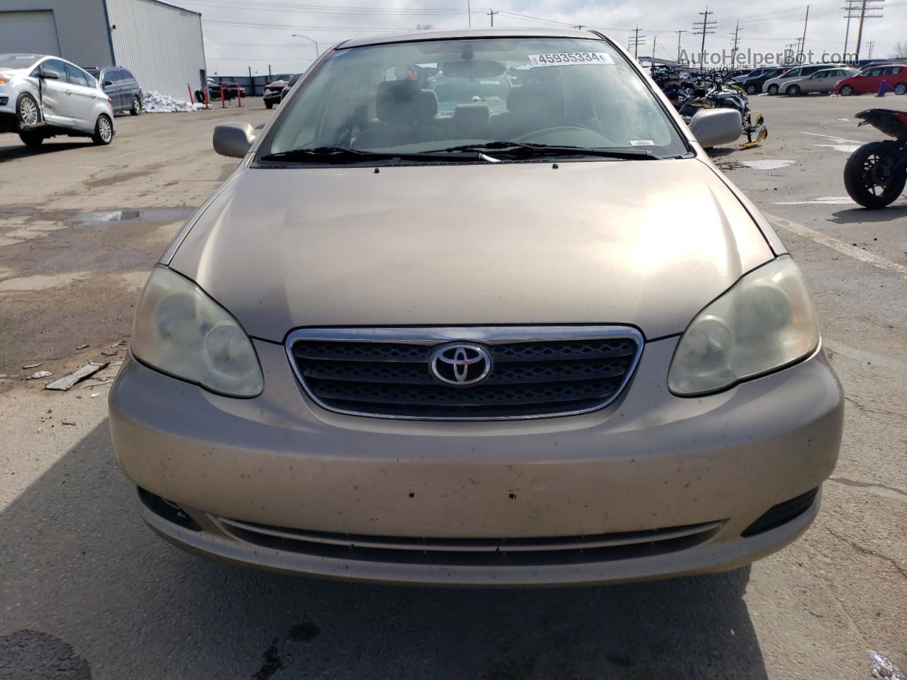 2005 Toyota Corolla Ce Gold vin: 1NXBR30E25Z364802